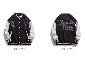 Haute qualité personnalisé Vintage hommes réversible Satin Bomber varsity veste support automne hiver XL taille unique veste paquet - Product Image 4