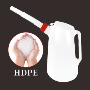 Bidon à huile de 4 L, récipient de mesure d'huile pour voiture, <span class=keywords><strong>pichet</strong></span> de transfert de liquide pour service d'atelier - Product Image 3