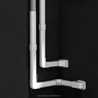 Cache-câbles en PVC moulé par injection pour conduits d'air de climatisation (HVAC) mini-split, usage industriel et domestique, Chine