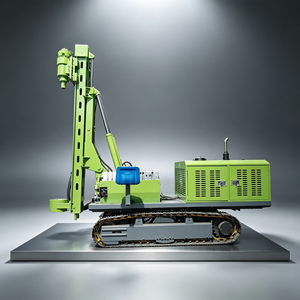 Pileur de pieux à vis sur chenilles professionnel de <span class=keywords><strong>156</strong></span> kW avec tête rotative hydraulique pour l'installation de systèmes de montage au sol solaires - Product Image 3