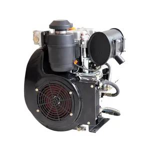 Fabrieksprijs Laag Geluidsniveau Luchtgekoelde Watergekoelde Machines 4-takt 2-cilinder Dieselmotor