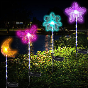Fontaines chaudes extérieur jardin noël vacances artificielle rgb led fibre optique roseau lumière jardin maison décorative modifier <span class=keywords><strong>lampe</strong></span> - Product Image 2