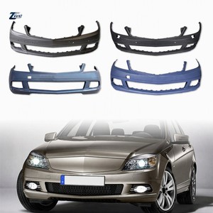 Parachoques Delantero W204 C63 AMG para <span class=keywords><strong>Mercedes</strong></span>-Benz Clase C 2008-2014 C180 <span class=keywords><strong>C220</strong></span> C300, Kit de Carrocería Mejorado Estilo AMG, Ajuste Original - Product Image 3