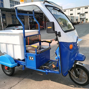 รถสามล้อไฟฟ้าแบบเปิด รุ่น TIAN YUN 48V กำลังมอเตอร์ 580 วัตต์ สำหรับ <span class=keywords><strong>1</strong></span> ที่นั่ง ใช้เก็บขยะ ระยะทางวิ่งไกล - Product Image 6