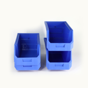 Warehouse Front Open Plastic Stackable Storage Pick Bins For Tool Parts