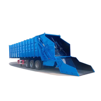 Müllverdichter-LKW-Herstellung Direkte Mülls ammel ausrüstung 45cbm Gebrauchtwagen motoren Müll verdichtung maschine