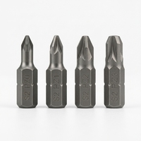 Jeu de tournevis hexagonaux LXD S2 en acier de 25 mm H2-H6, embouts Allen magnétiques à tige hexagonale de 1/4 po pour outils électriques OEM