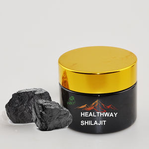 راتنج شيلاجيت عالي الجودة مع حمض الفولفيك الغني المستخرج من الهيمالايا الهندية ، متوفر في ملصق خاص وتعبئة - Product Image 1