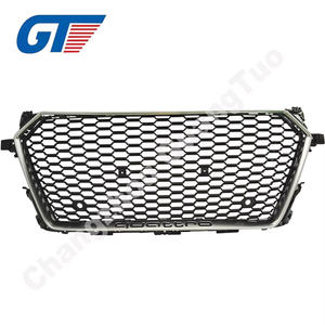 Pour 2016 <span class=keywords><strong>Audi</strong></span> <span class=keywords><strong>TT</strong></span> ABS Chromé TTRS <span class=keywords><strong>Calandre</strong></span> <span class=keywords><strong>RS</strong></span> Style Gril de Pare-chocs Avant - Product Image 4