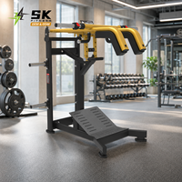 Máquina de Sentadillas SK, Equipo de Gimnasio Comercial, Directo de Fábrica en China, OEM ODM, Entrenamiento de Fuerza con Carga de Placas