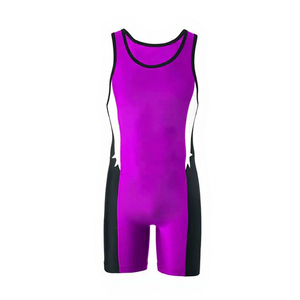 Meilleur Arrivée Hommes Lutte Maillots Fitness Porter Hommes Lutte Maillots Coton Polyester Fait Hommes Lutte Singlets - Product Image 1