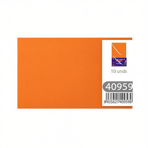 Foglio di Feltro Ilan 40x60 Cm Arancione Materiale per Artigianato - Product Image 1