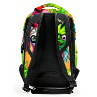 Sac à dos de voyage sportif quotidien, design personnalisé, graffiti amusant, sacs d'école pour étudiants, sac à dos par sublimation pour enfants garçons, nouveau style tendance