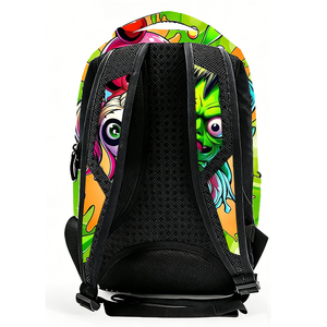 Sac à dos de voyage sportif quotidien, design personnalisé, graffiti amusant, sacs d'école pour étudiants, sac à dos par sublimation pour enfants garçons, nouveau style tendance - Product Image 5