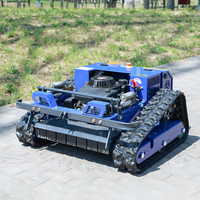 Tondeuse à gazon robotisée, coupe-herbe efficace, tondeuse à gazon télécommandée, robot tondeuse à gazon adapté aux terrains inégaux, aux fermes et aux pentes