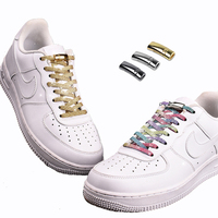 Bunte elastische Turnschuhe Schnürsenkel Schnelle Kleidung in 1 Sekunde Lazy Shoelaces Unisex Elastic Magnetic No Tie Schnürsenkel