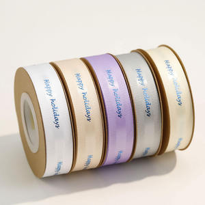 Bán buôn 3D biểu tượng tùy chỉnh màu xanh lá <span class=keywords><strong>c</strong></span>ây mang nhãn hiệu Tên in Grosgrain <span class=keywords><strong>satin</strong></span> tùy chỉnh Ribbon với letrring thiết kế Quà Tặng Ribbon CuộN - Product Image 3