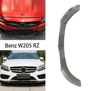 Pour Classe C W205 4DR Style Lèvre avant en fibre de carbone 2015-2021 - Product Image 2