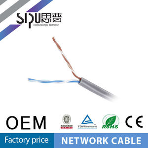 SIPU <span class=keywords><strong>Câble</strong></span> réseau à fibres optiques de haute qualité 305M 1000ft Cat7 <span class=keywords><strong>Ethernet</strong></span> avec gaine en PVC <span class=keywords><strong>Câble</strong></span> <span class=keywords><strong>Ethernet</strong></span> en cuivre sans oxygène 1000ft Cat7 - Product Image 6