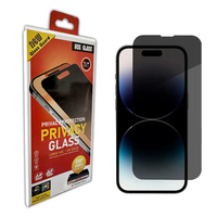 Film de protection d'écran en verre trempé anti-espionnage et anti-regard indiscret Super ESD pour iPhone 15 Pro Max 14 Plus 13 Mini 12 11