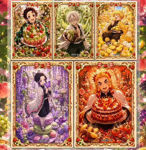 Cartes à collectionner d'anime japonais Nezuko Zenitsu Tanjiro, cartes à échanger de <span class=keywords><strong>manga</strong></span> japonais, coffret cadeau surprise pour les fans américains - Product Image 2