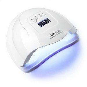 <span class=keywords><strong>Lampe</strong></span> à ongles UV LED 120W portable, directement de l'usine, pour le séchage du vernis gel, avec minuteur 10S/30S/60S/99S, modèle 5PLUS, manucure professionnelle - Product Image 1