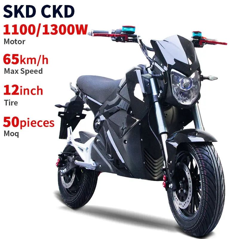 دراجة نارية كهربائية CKD SKD M5 للبالغين عالية السرعة 1100/1300 وات أفضل دراجة نارية دراجة نارية كهربائية رخيصة السعر سكوتر كهربائي دراجات نارية