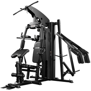 Equipamento de Treinamento Completo Smith Machine para Fitness em Casa, Conjunto Multifuncional de Combinação para Agachamento e Supino Unissex - Product Image 6
