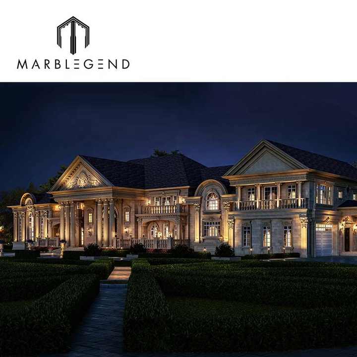 Curated visual reference: Fresh Look at High End Bespoke Luxury Mansion Classic Stone Exterior Wall Cladding