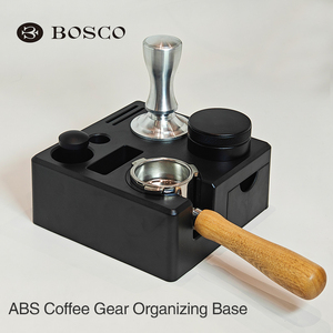 Support de tamper à café carré de style américain en plastique ABS écologique, outil de barista, pour le rejet de la mousse de café, personnalisable - Product Image 2