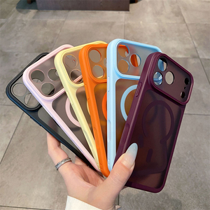 Funda magnética mate/esmerilada para iPhone 18 Pro Max, funda magnética mate para iPhone 18 Pro Max con botones táctiles AI de respuesta rápida - Product Image 2