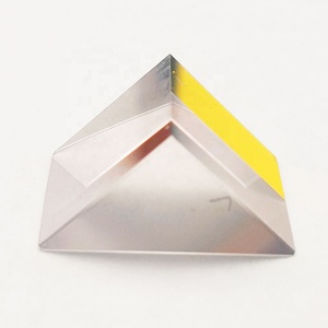 Prismes en fluorure de calcium (CaF2) haute précision personnalisables avec revêtement antireflet, <span class=keywords><strong>types</strong></span> triangulaires à angle droit, fenêtre optique de protection en fluorure - Product Image 5