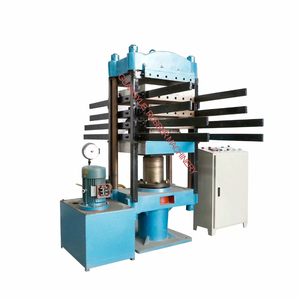 Manual Push-pull Mode Vulcanizer / Vulcanization Machine / <strong>Rubber</strong> Tiles Plate Vulcanized Press - Product Image 1