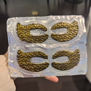 Masques pour les yeux en hydrogel au collagène de caviar noir, vente en gros d'usine de masques pour les yeux en gel, masques pour les yeux en gel hydratants et <span class=keywords><strong>anti</strong></span>-rides - Product Image 1