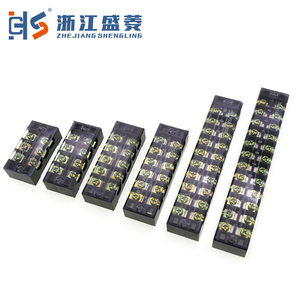 Czls 25A 4-pin 21-30 AWG 10-cực công nghiệp dây khối thiết bị đầu cuối TB-2504 nhựa rào cản khối <span class=keywords><strong>Brass</strong></span> vít kết nối - Product Image 5