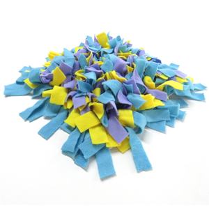 แผ่นดมกลิ่นสุนัขแผ่นนุ่มสำหรับฝึกสัตว์เลี้ยงจมูกมีกลิ่นเสื่อฝึกทักษะการให้อาหารสุนัขแผ่นรองเล่นของเล่นปริศนา - Product Image 5