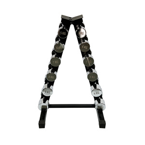 Manufacturer Steel Stainless Dumbbells Gym Weight 2.5-50 kg Pounds <strong>Dumbells</strong> <strong>Rack</strong> 5 Pairs - Product Image 3
