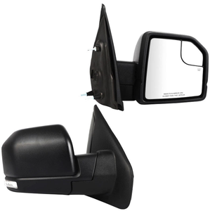 Espejo Lateral Negro de Alta Calidad para F150 2004-2006, Plegable Manualmente, con Calefacción, Señal de Giro, Espejo de Remolque, Nuevo - Product Image 1
