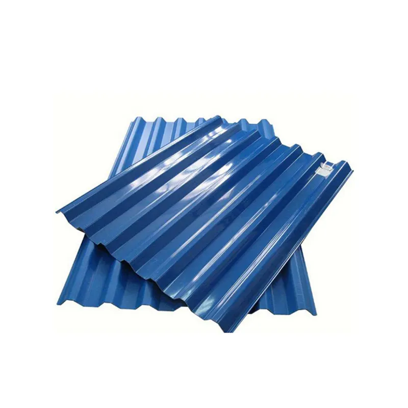 Metal Color Coated Roofing Tile Gi PPGI Mild Steel Plate Prepainted Galvanized Corrugated Steel Sheet