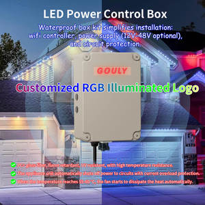 Luces de Navidad para Exteriores, Luces de Píxeles RGBW Direccionables UCS2904 de 12 V, 24 V, 36 V CC, Decoración Permanente para el Hogar - Product Image 2