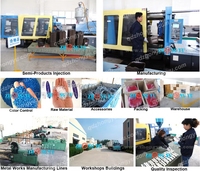 Chariot à main agricole en plastique pour sable, ciment et matériaux de construction, 200l 300l, pour béton