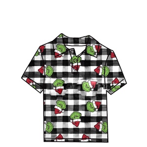 Pull à col montant personnalisé avec logo gratuit pour petite fille, chemise douce à col rabattu pour enfants en coton biologique - Product Image 3