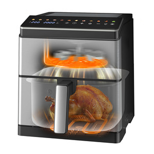 Friteuse à air Eytronic 2024 nouvelle génération, grande taille, double chauffage supérieur et inférieur - Product Image 2