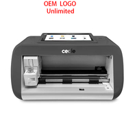 Cedle - Máquina de Corte Inteligente para Protectores de Pantalla de Película, con Logotipo Personalizado, 10 Pulgadas, Negra, Wifi, Automática y Manual, Mini, Irrompible