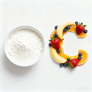 Aditivo alimenticio Longsheng 25KG cartón Luwei ácido ascórbico vitamina <span class=keywords><strong>C</strong></span> polvo 40-80/100/325 malla para bebidas - Product Image 1