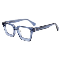 2025 luxe carré acétate lunettes cadre lunettes optique en gros acétate montures de lunettes pour femmes hommes
