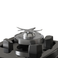 Blender électrique RANBEM, usage intensif, commercial et domestique, 2200W, 6 lames, broyeur de glace