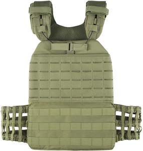Chaleco Molle de nailon ligero personalizado, chaleco táctico de liberación rápida para entrenamiento de protección al aire libre - Product Image 3