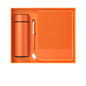 Taccuino in pelle goffrata ricamata Set regalo penna bottiglia Business ringraziamento di qualità Premium prodotti promozionali per la casa - Product Image 6