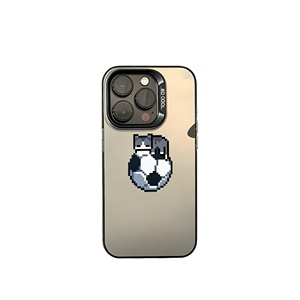 <span class=keywords><strong>Coque</strong></span> antichoc en TPU mat avec motif chat pixelisé mignon assis sur ballon de football pour <span class=keywords><strong>iPhone</strong></span> 17 16 15 14 13 <span class=keywords><strong>Pro</strong></span> Max - Product Image 6